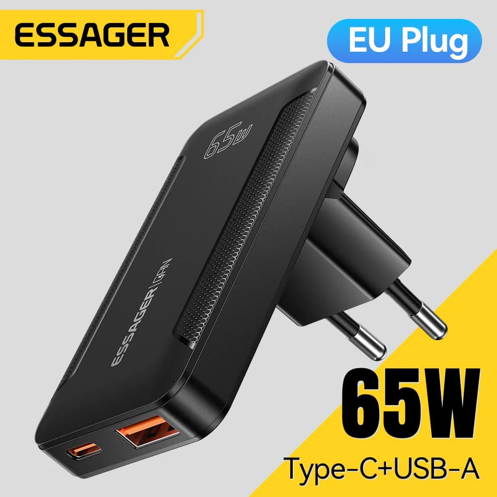 Ultra tenká cestovná nabíjačka 65W GaN s PD 3.0