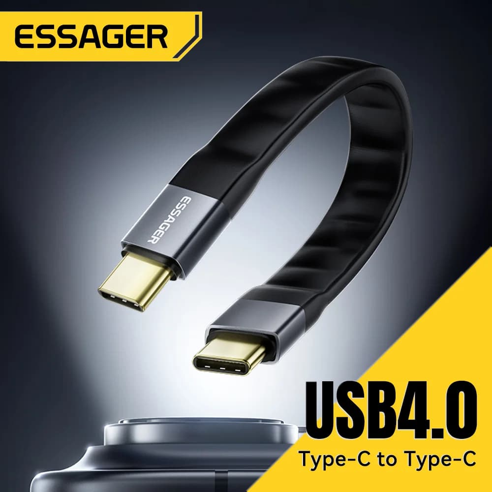 USB 4.0 Type-C kábel, 240W PD, 8K video