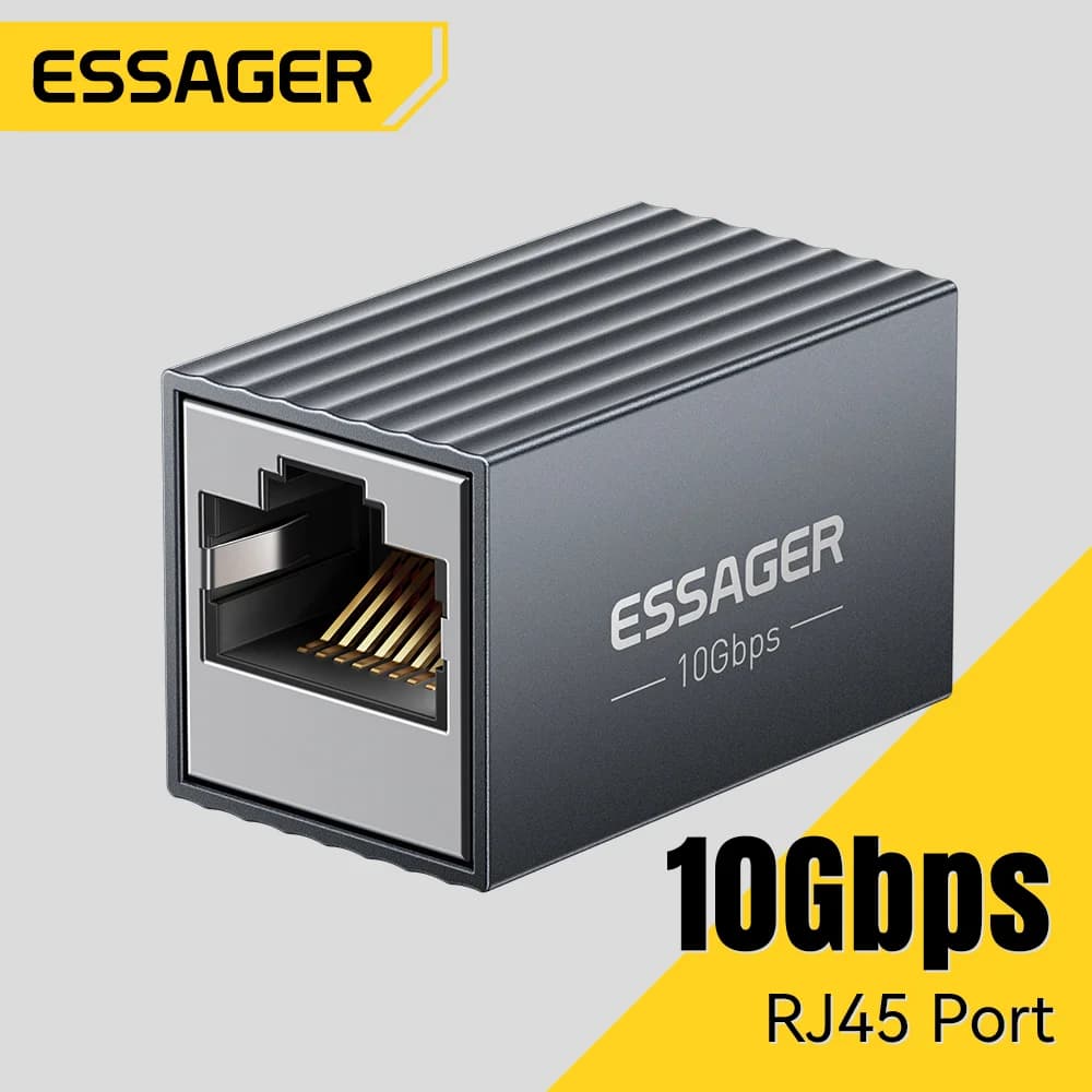 RJ45 samica-samica Ethernet spojka, 10Gbps