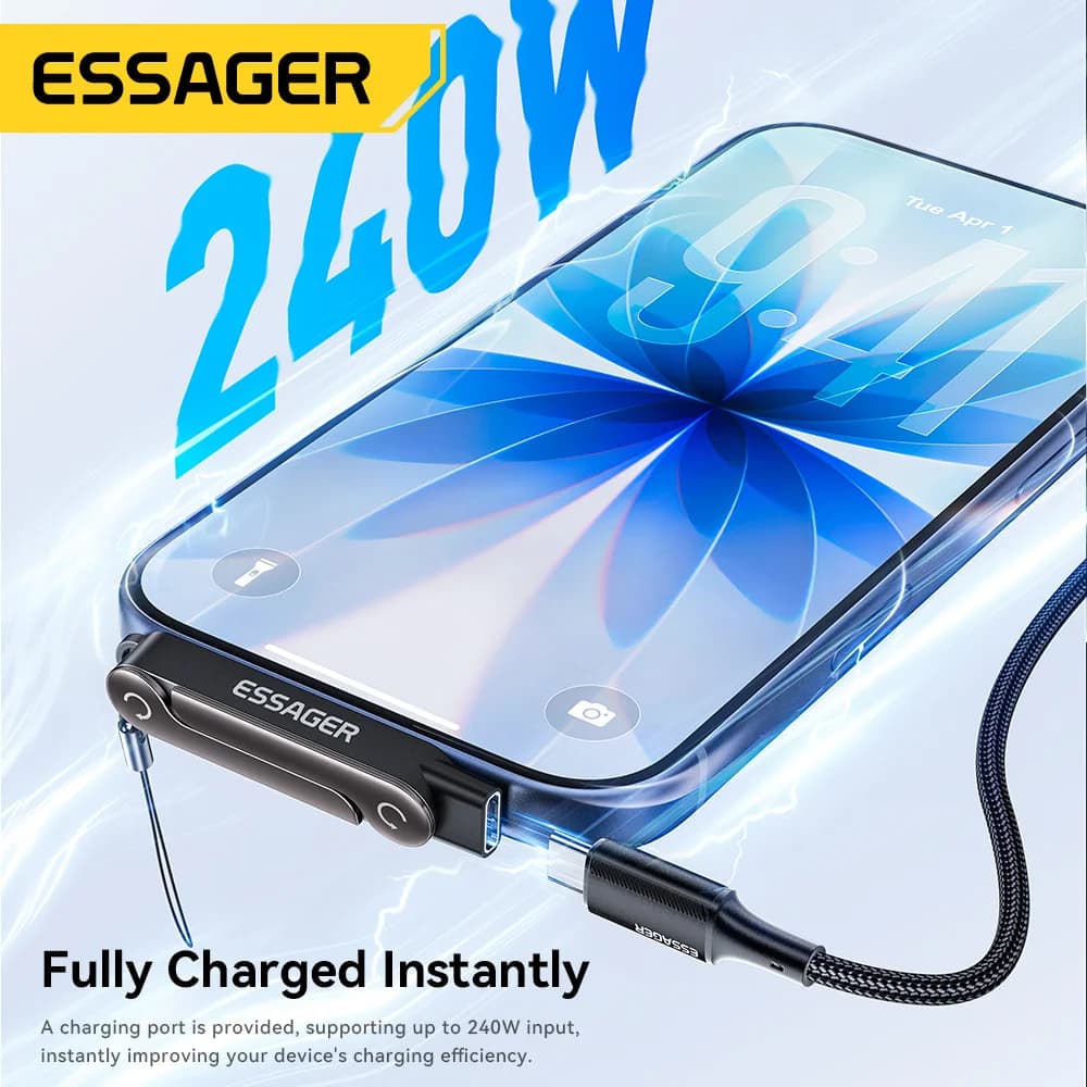 240W USB-C OTG adaptér so stojanom