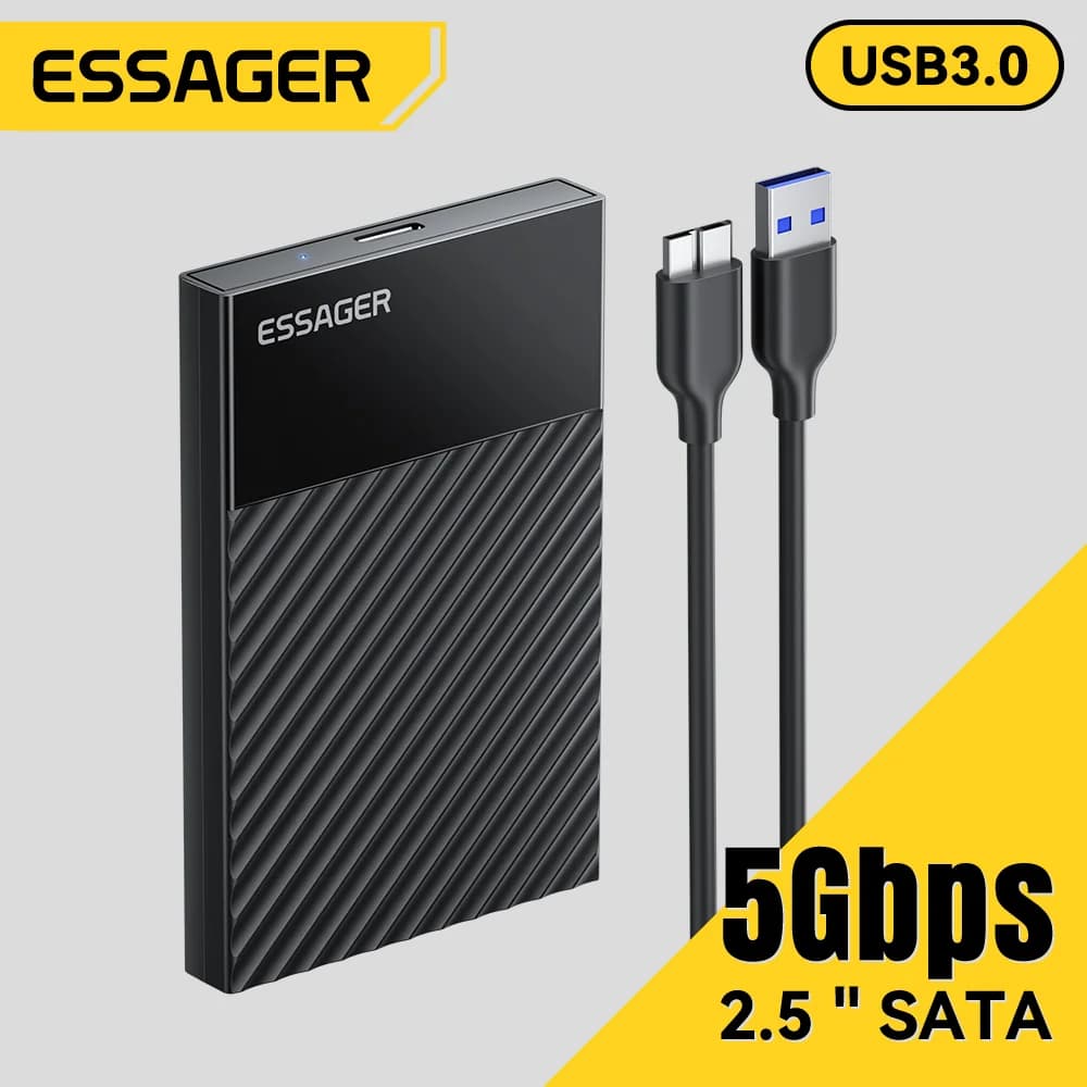 2,5-palcové USB 3.0 SATA puzdro pre SSD/HDD