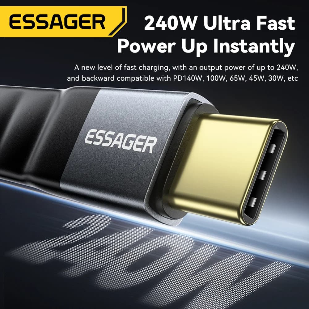 Kábel USB 4.0 Type-C s prenosom dát 40Gbps a video výstupom 8K