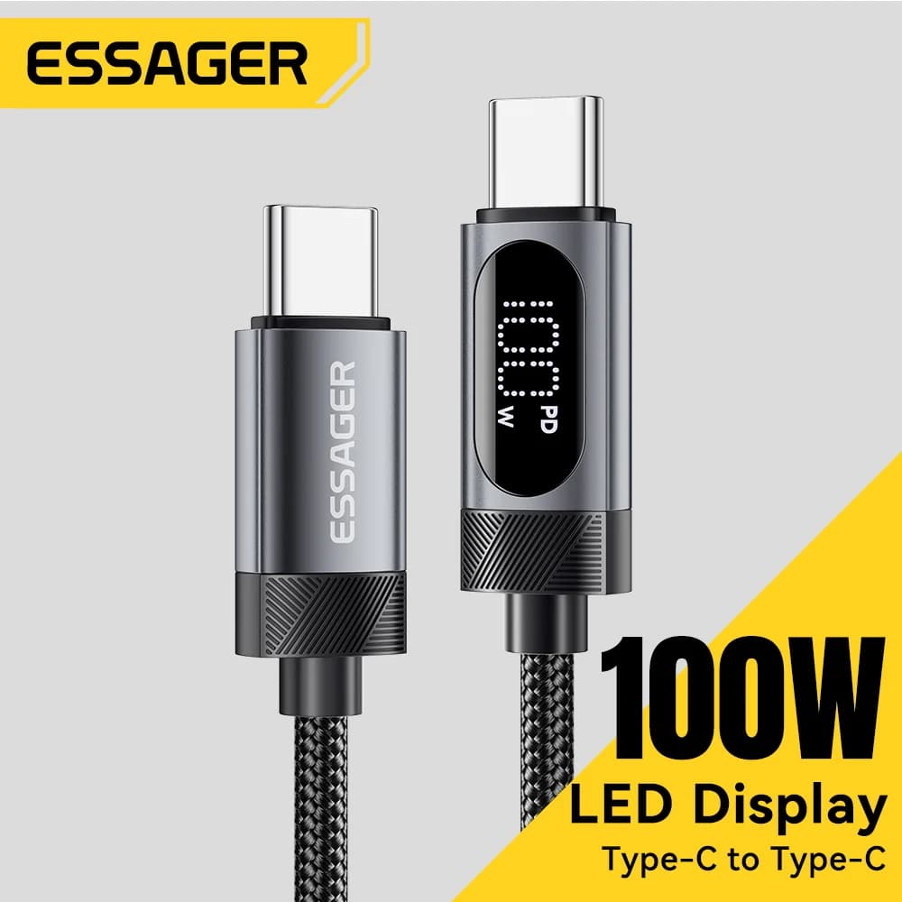 100W USB-C na USB-C rýchlonabíjací kábel
