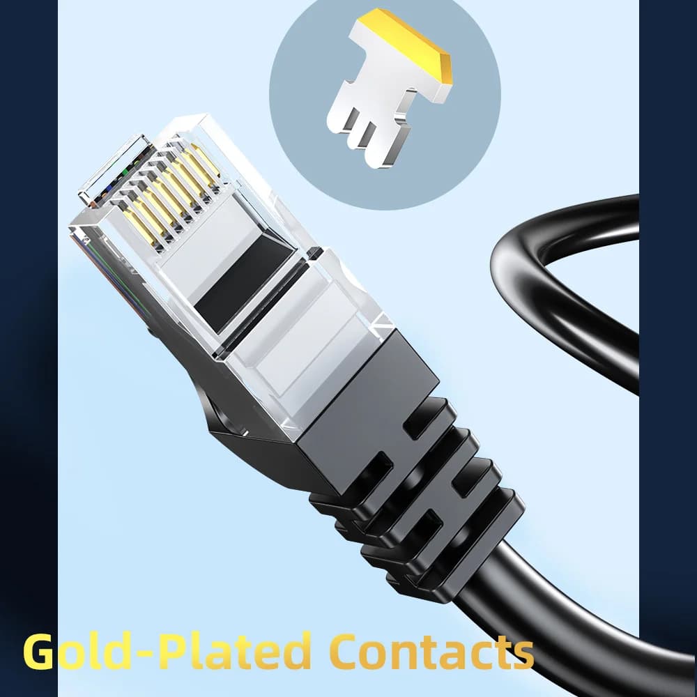 10m patch kábel Ethernet LAN sieťový Cat6