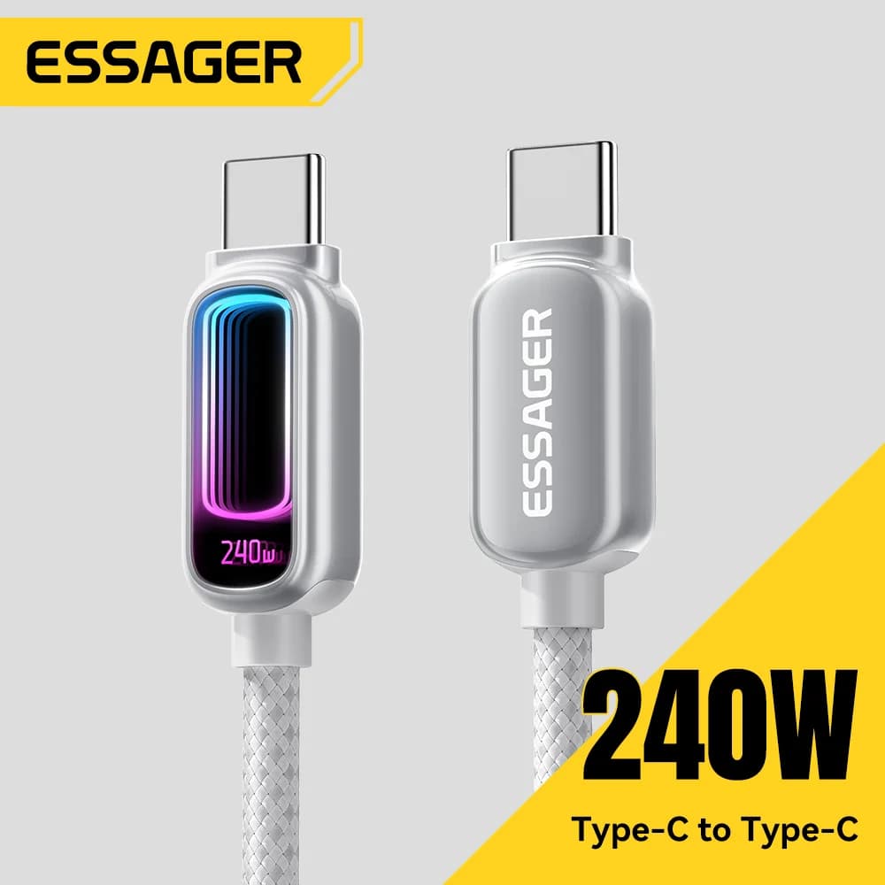 240W kábel USB-C na USB-C s podporou PD 3.1 (100W)