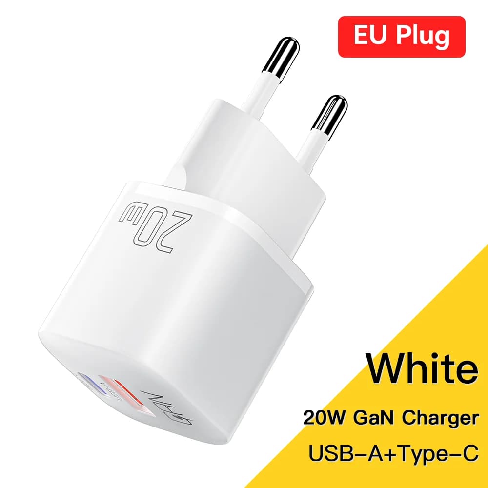 20W GaN USB-C PD rýchlonabíjačka