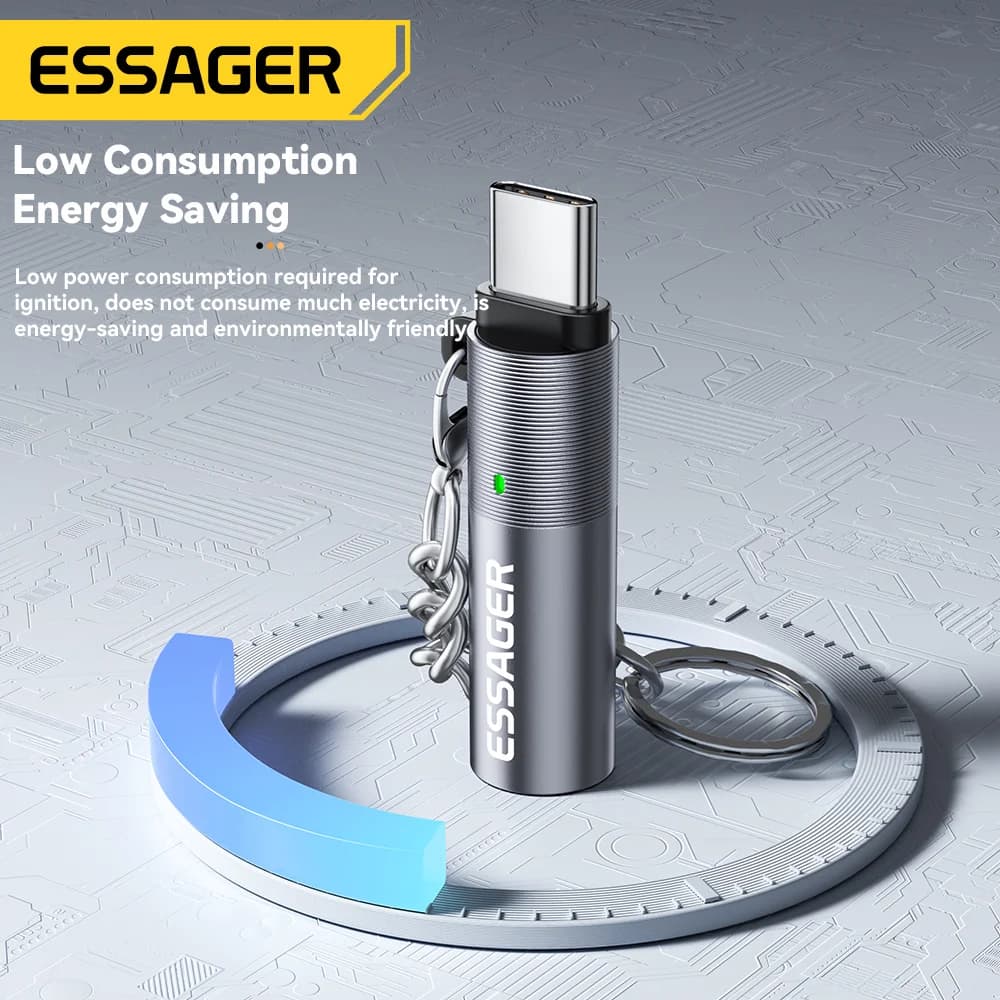 Mini USB-C zapaľovač s volfrámovým drôtom